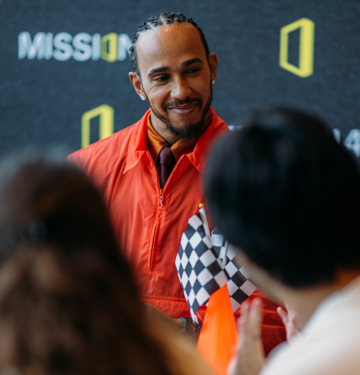 Lewis talking