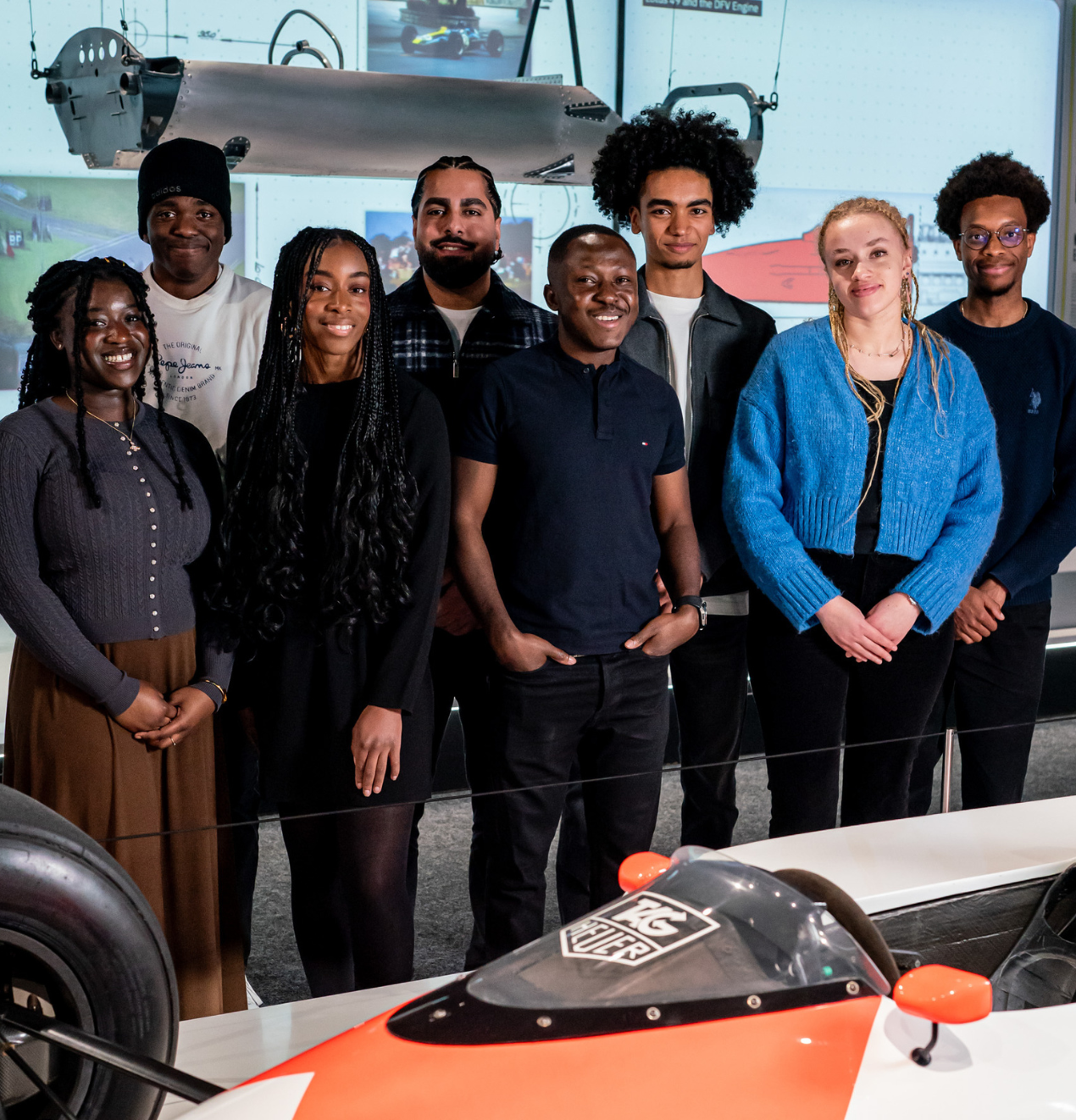 Group of young people